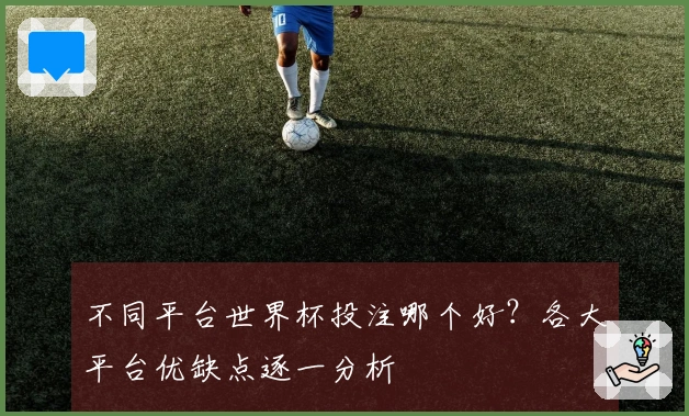 不同平台世界杯投注哪个好？各大平台优缺点逐一分析